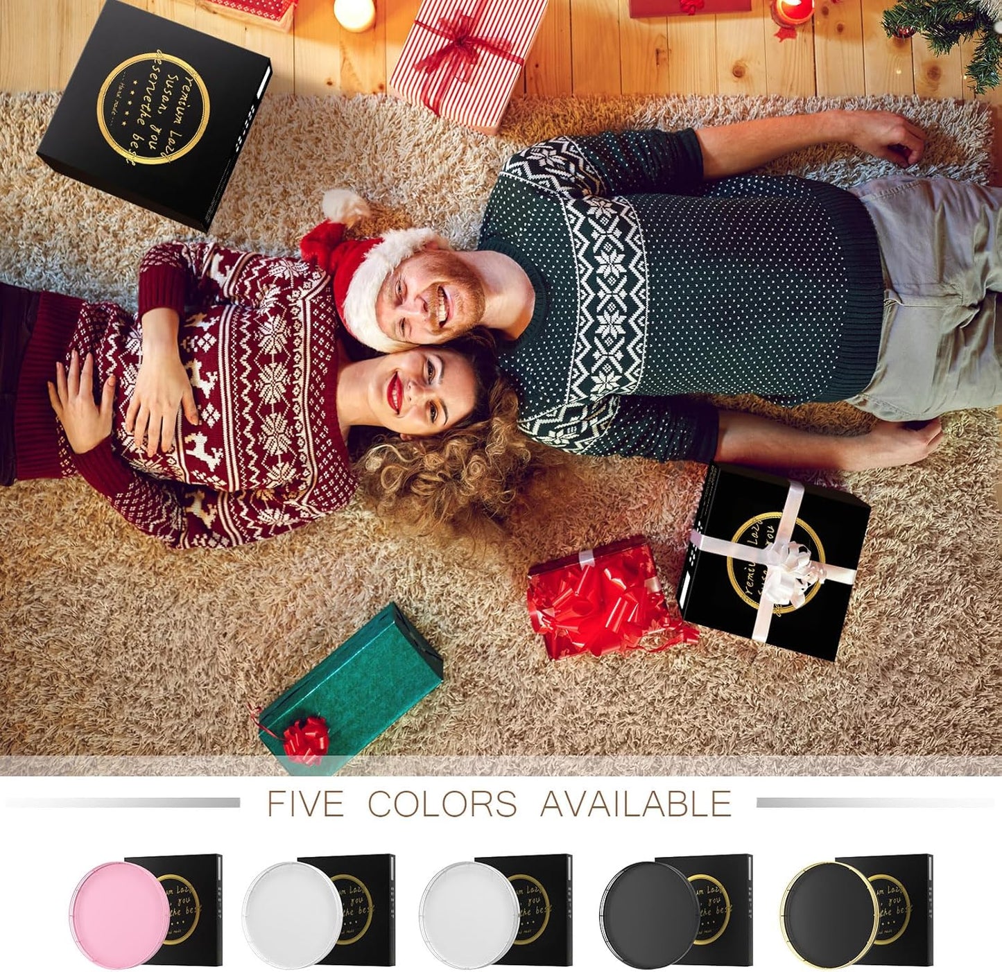 10" Oak Wood Bathroom Tray for Counter, Vanity Tray for Perfume Lotion Candle Makeup Jewelry Sink Soap Holder Turntable Dresser Organizer Countertop Coffee Table Decor Organization and Storage Silver