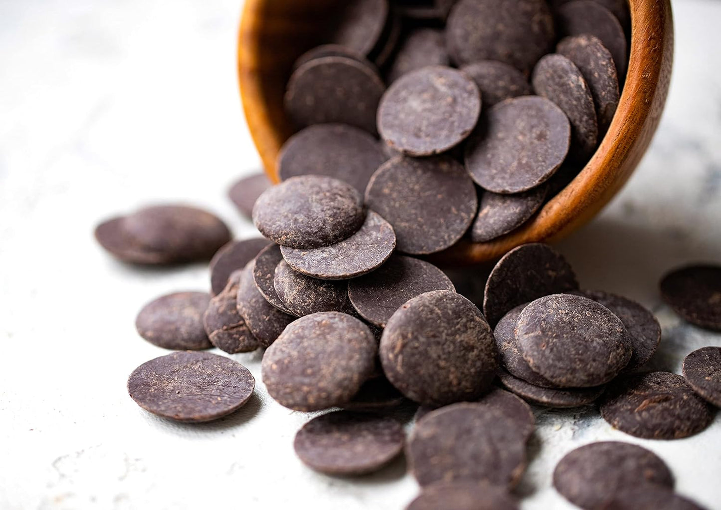 Food to Live Cacao Paste Wafers, 5 Pounds - Premium Raw Cacao Liquor, Pure, Unsweetened, Vegan, Bulk. Rich in Antioxidants, Essential Minerals. Perfect for Homemade Desserts, Chocolate Bars