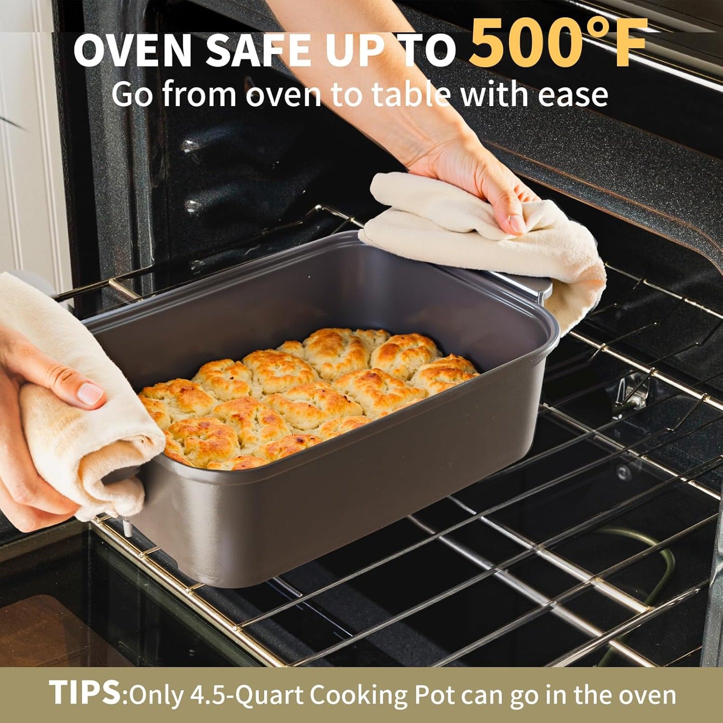 AEWHALE 8-in-1 Programmable 4.5-Quart Multi-Cooker with Air Fryer,Slow Cooker,Food Steamer,Dehydrate &More, Family-Sized Capacity,Grey