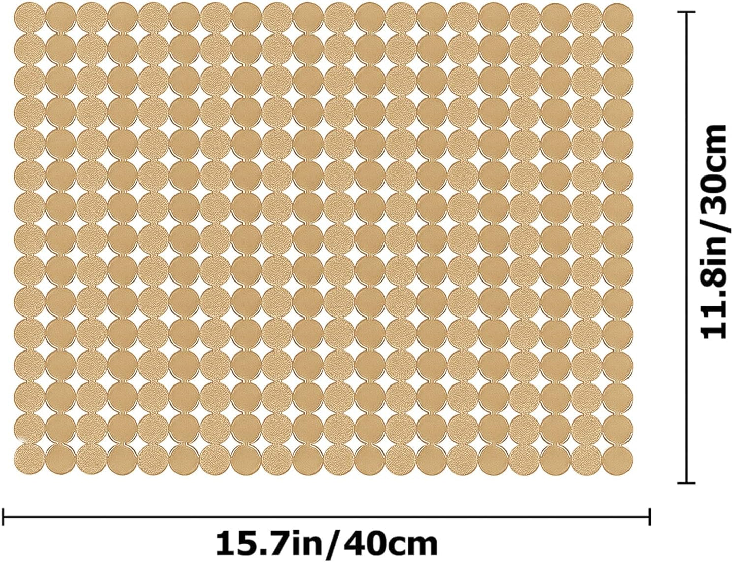 2Pack Adjustable Sink Protector Mats - Stainless Steel, Fast Draining - Perfect for Dishes & Glassware - Easy to Clean & DIY Cut