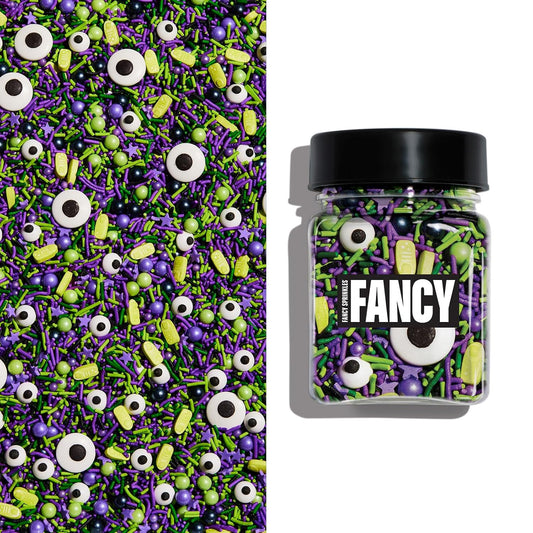 Fancy Sprinkles Limited Edition Halloween Buga-Boo Sprinkles Dessert Decorating, For Ice Cream, Cookies, Cakes and Cupcakes (0.25c)