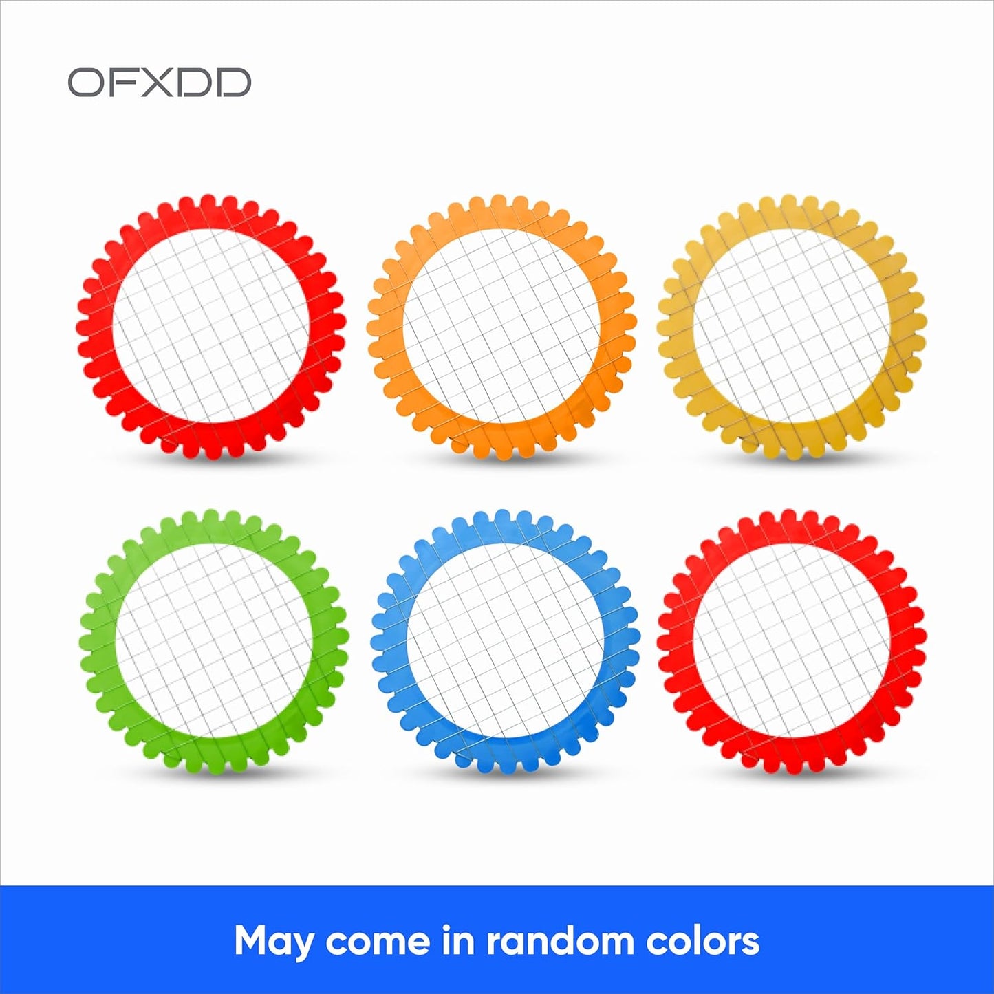 Egg Dicer for Hard Boiled Eggs - Manual Egg Salad Chopper Grid - Boiled Potato, Carrot & Egg Cutter - Wire Grid for Salads, Sandwiches, Appetizers, 3 Pcs, Plastic and Metal