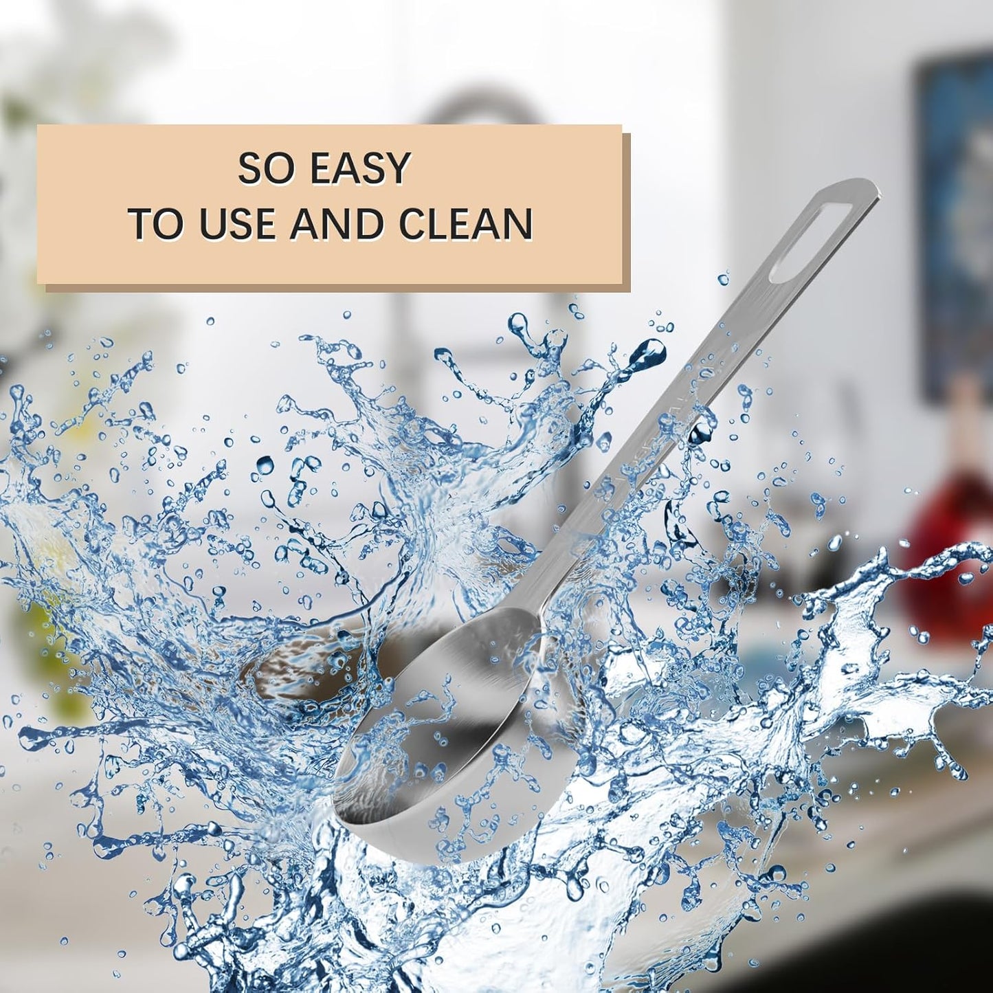 1PCS 1tbsp (3tsp, 15ml, 1/2oz) Single Measuring Spoon, Stainless Steel Individual Teaspoons Only