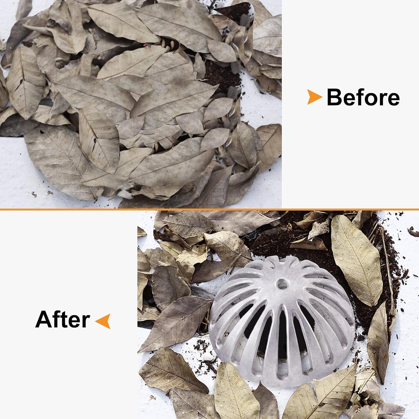 Floor Sink Strainer, Floor Drain Strainer, Heavy Duty Aluminum Dome Drain Cover, Floor Drain Cover for Restaurant, Home, Garden, Kitchen, Bar, Buffet or Food Service 5-1/2" W x 2-1/4"H(10PCS)