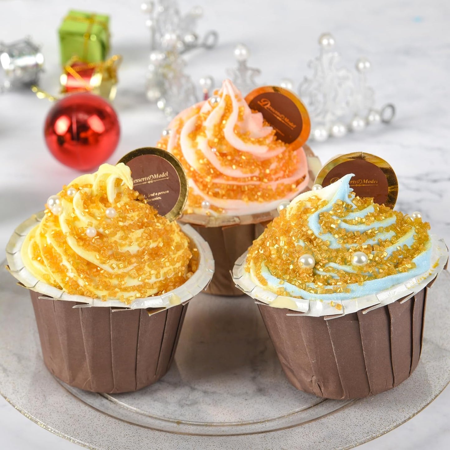 Gold Sprinkles, Gold Sanding Sugar Crystals, 5.3 oz Edible Sparkling Sugar for Baking Topping, Cupcakes, Cookies, Ice Cream Cake Decorating, Wedding Patriotic Party Christmas Supplies