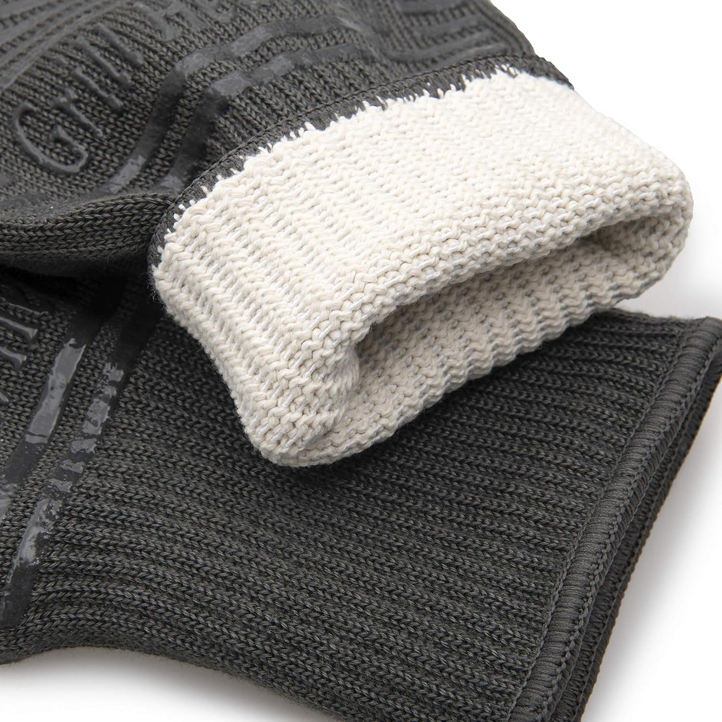 GRILL HEAT AID BBQ Grill Gloves Heat Proof for Grilling – Fireproof 1472°F Heat-Resistant Grill Mitts for Outdoor Barbecue and Smoker, Campfire, Fire Pit, Oven Glove with Fingers for Baking Pizza