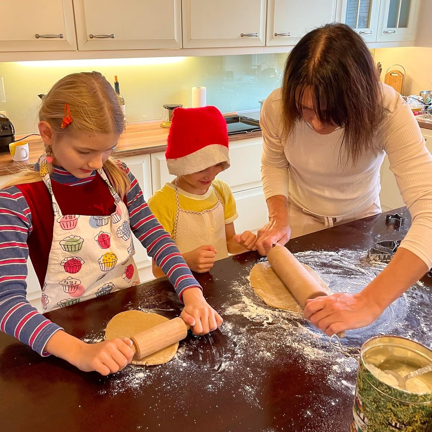 Dachshunds Pattern Embossing Rolling Pin Engraved Rolling Pin With Dogs Pattern