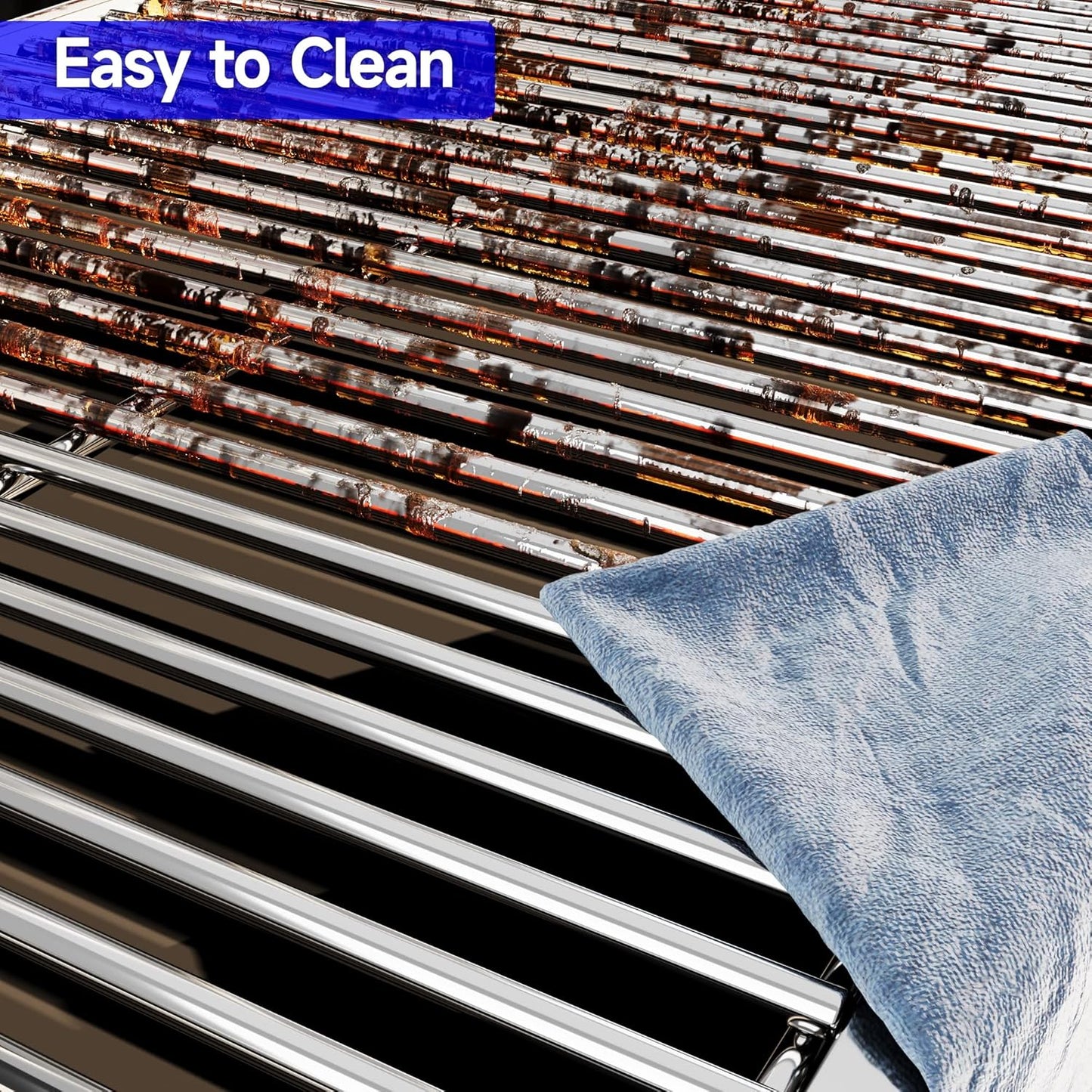 17/17.5/19.5 Inch Stainless Steel Grill Grates for Chargriller Akorn 2121, 2123, 2222, 2828, 3001, 3030, 3725, 4000, 5050, 5252, 5650, 9020, Replacement 19 3/4 Inch * 27 Inch