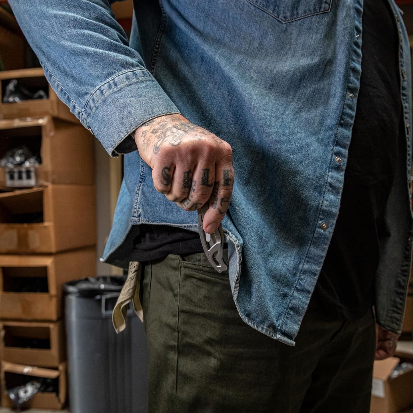 Gerber Gear Paraframe EDC Folding Pocket Knife with Safety Lock for Everyday Carry, Gifts for Men