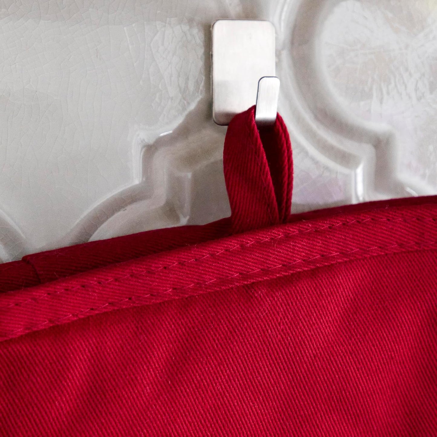 All-Clad Silicone Oven Mitts: Heat Resistant up to 500 Degrees - 100% Cotton & Silicone, 14"x7" Oven Mitt for Kitchen and Barbeque, 2-Pack, Chili